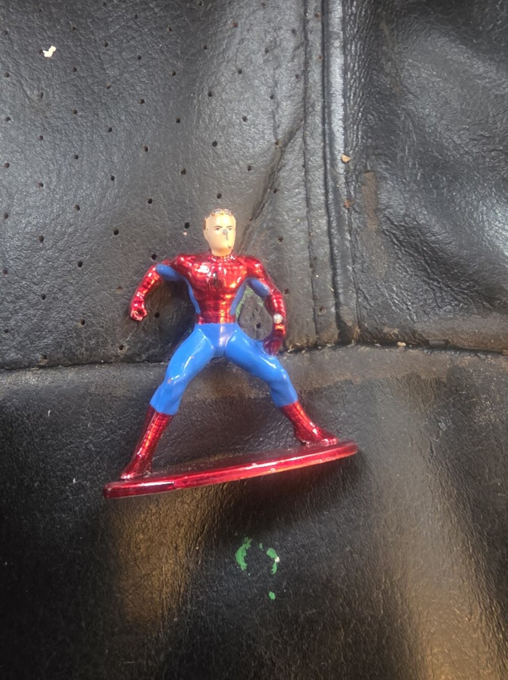 Spiderman (NO MASK) Peter Parker - Jada Nano Diecast 1.7" Figure